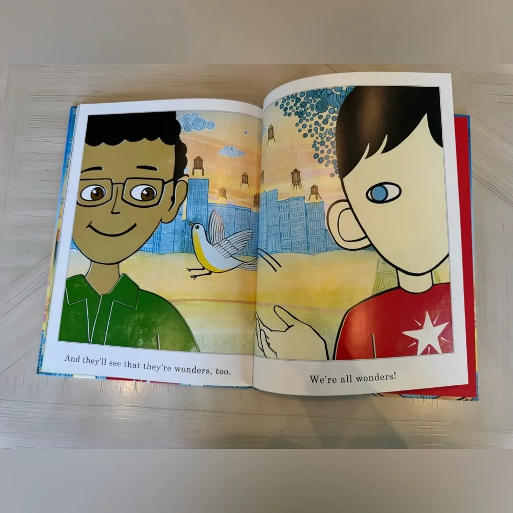 We’re All Wonders by R. J. Palacio – Hardcover First Edition – 2017